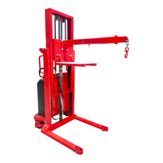 Semi-Electric Stacker ERL Series with JIB & Platform